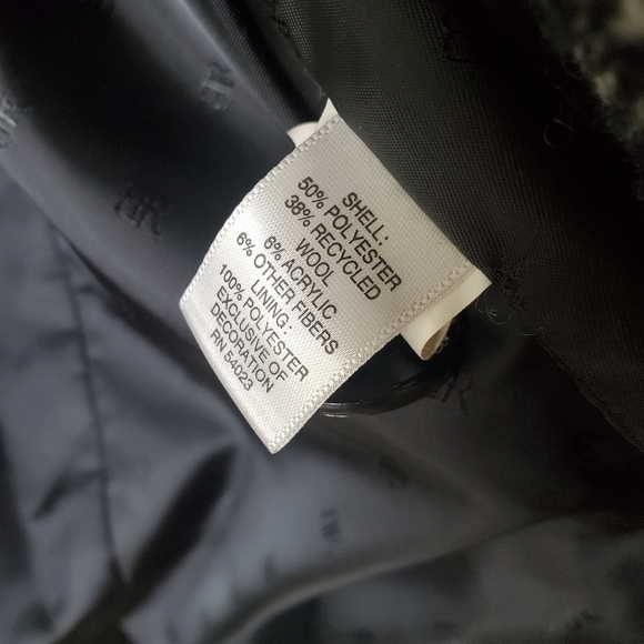 Banana Republic Recycled Wool Pea Coat Size M - Picture 10 of 11